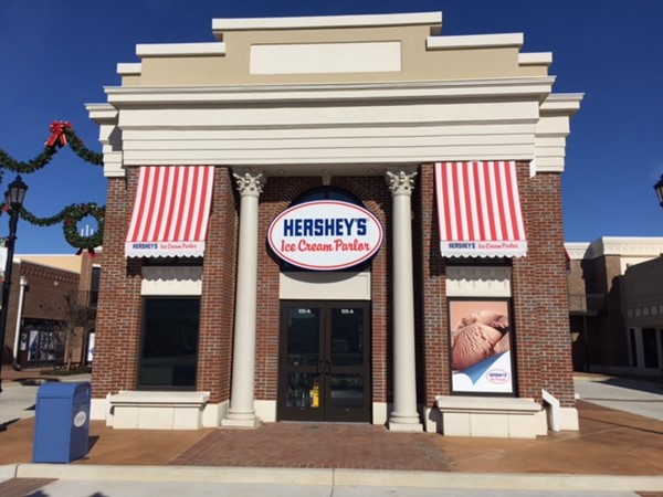 Hershey's Ice Cream Parlor for a cold sweet treat