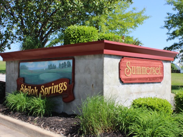 Summerset Subdivision next to Shiloh Springs Golf Course