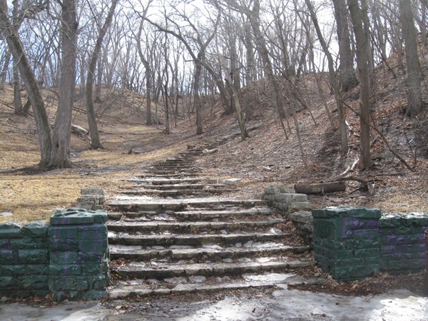 "Uncountable Stairs" in Hummel Park