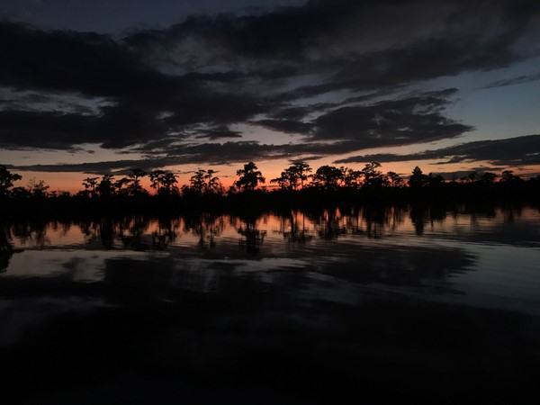 Sunset on Tickfaw River
