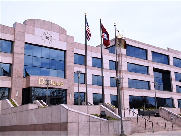Dillard's headquarters overlooking the Arkansas River near downtown Little Rock