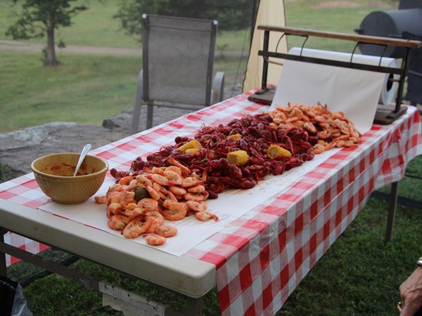 Oklahoma Crayfish boil - Louisiana style 
