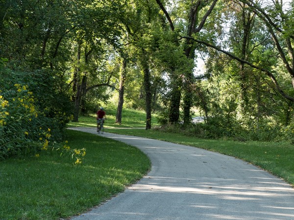 The Gary L Haller Trail is a perfect spot for a bike ride