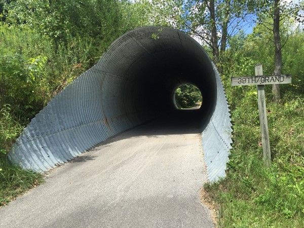 One of the two tunnels on the Waverly-Denver trail 