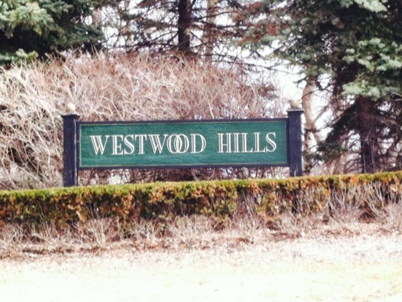 Entrance to Westwood Hills Development in Clarkston