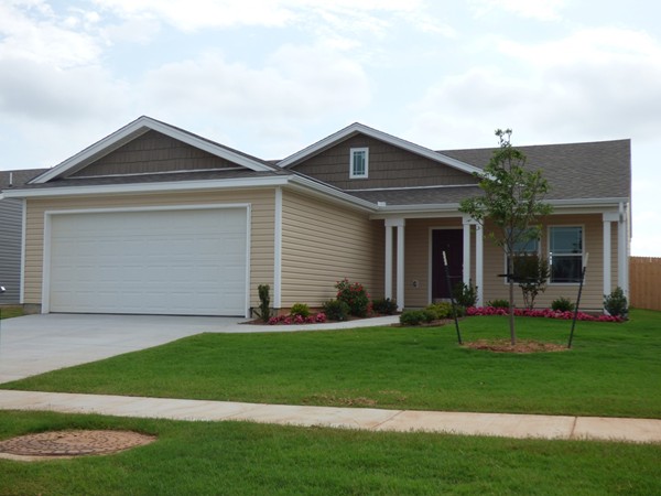 Cute starter house or retiree house by Ideal homes.  Sweet little subdivision