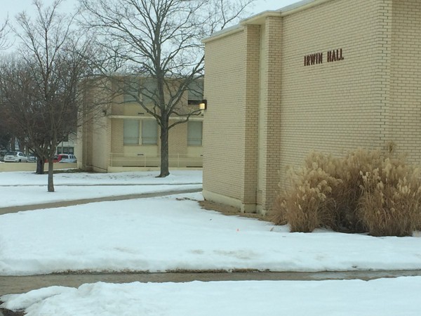 Irwin Hall dormitory at Baker University 