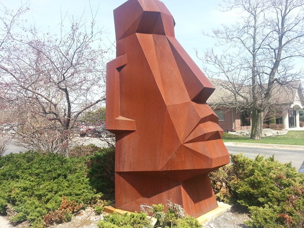 Easter Island can be found at at Wright Bros Collision, Hill Rd in Flint