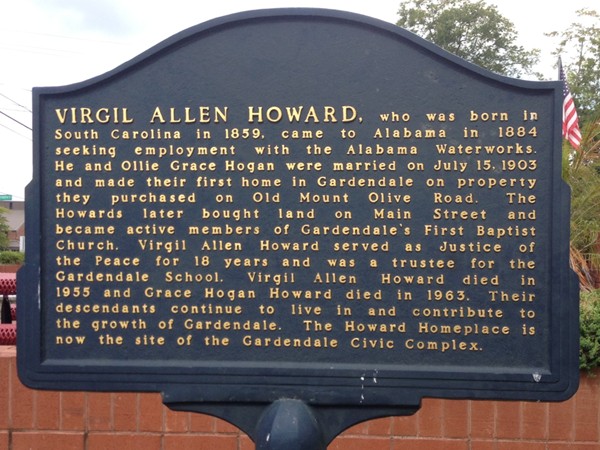 Historical Plaque in Gardendale