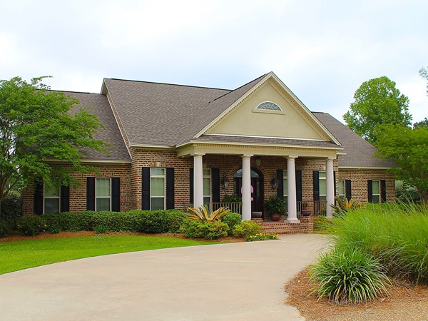 Chason Pointe features luxury homes and gorgeous landscaping in a secluded neighborhood