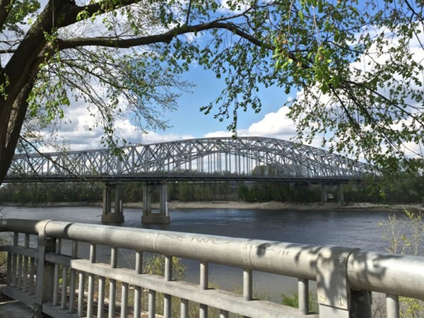 A walk away from Paddy Malone's is a favorite spot for overlooking the beautiful Missouri River