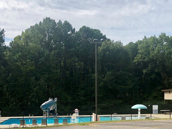 Swimming pool at Mills Park in Bryant