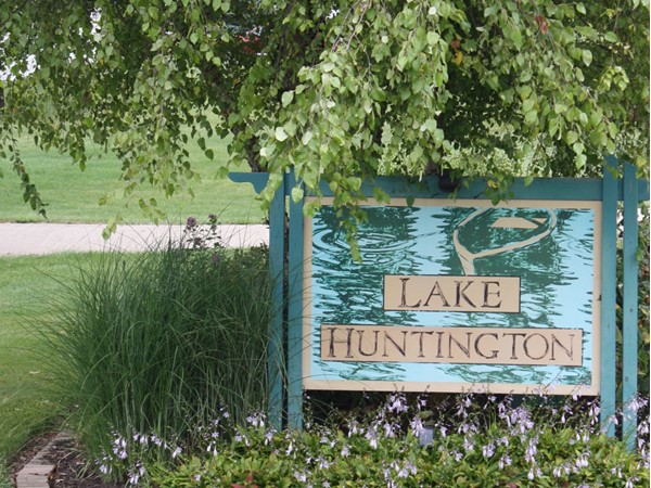 Lake Huntington is a subdivision with a big pond in the middle