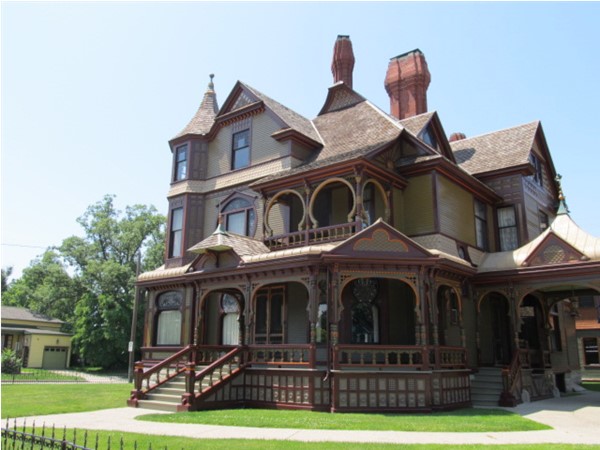 Hackley House Historical Site in downtown Muskegon