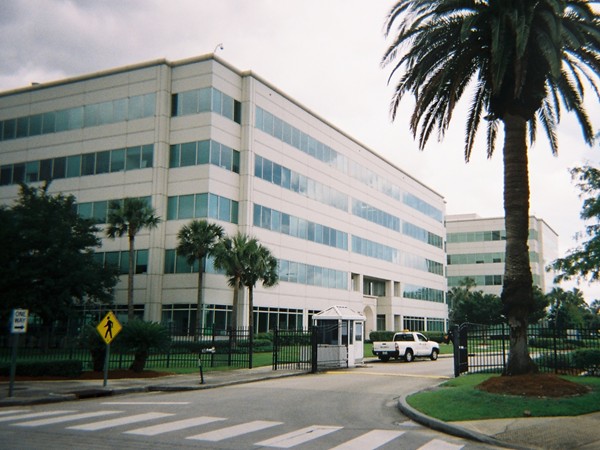 Entrance to Research and Technology Park, which is part of University of New Orleans