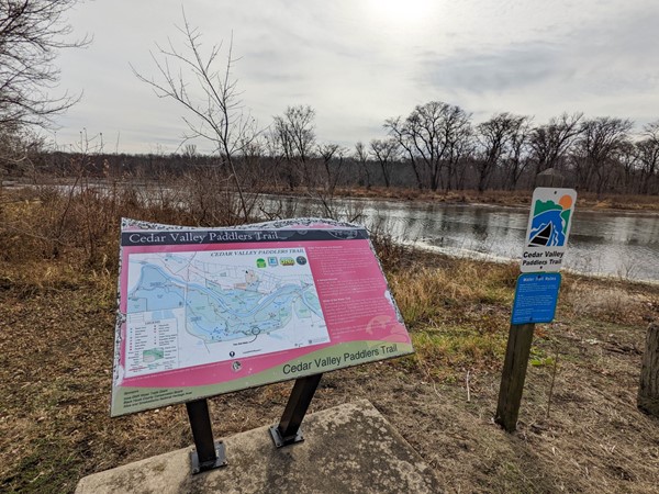 Check out the Cedar Valley Paddlers' Trail next time the weather warms up