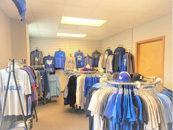 HD Graphics on Eagles Parkway offers a large amount of Grain Valley Spirit wear! Shop local