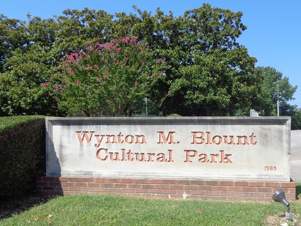 Welcome to Wynton M. Blount Cultural Park 