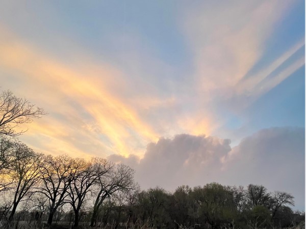 Captivating sky captured from Peter Pan Park