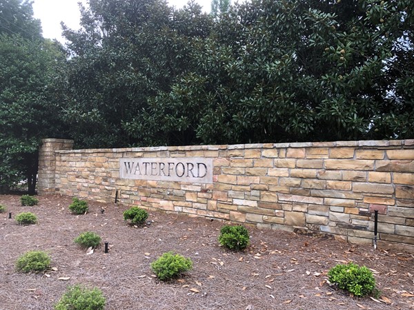 Waterford - A North of the River luxury neighborhood in 35406 