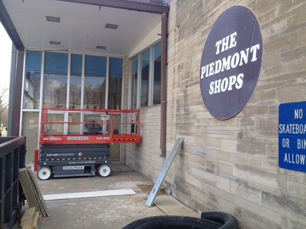 Piedmont Shopping renovation begins! 