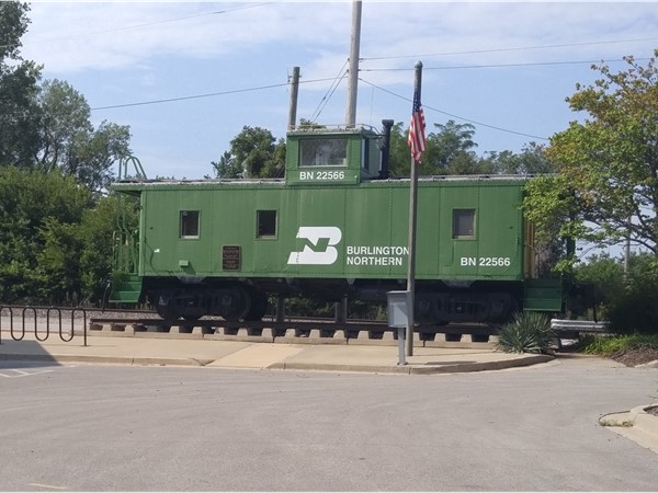 Caboose by City Hall