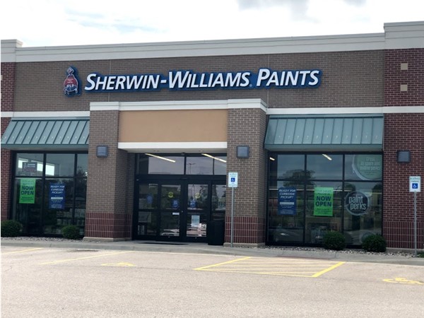 Sherwin Williams is close by for all your painting needs