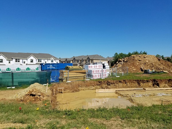 Lots of new construction happening at Rock Creek Townhomes