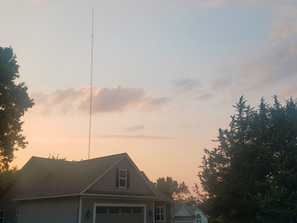 The radio tower for 98.7, The Rock can soothe you to sleep with wind sounds or rock music 