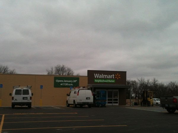 The new Walmart Neighborhood store to open soon