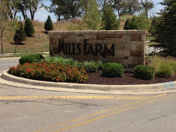 Mills Farm Subdivision Entrance