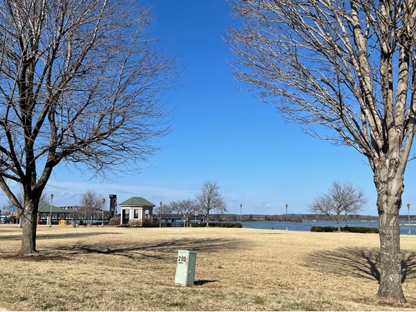 Riverside Park in Decatur, AL overlooks the beautiful Tennessee River