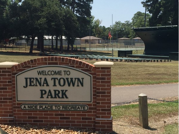 Jena's town park is used for all sorts of family fun events