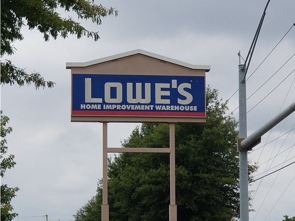 Lowe's near Arrowhead Manor and Indian Hills on McCain Boulevard in Little Rock