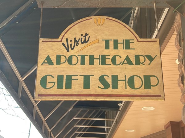 Apothecary Gift Shop has many local and specialty gifts for all your gifting needs. A favorite 