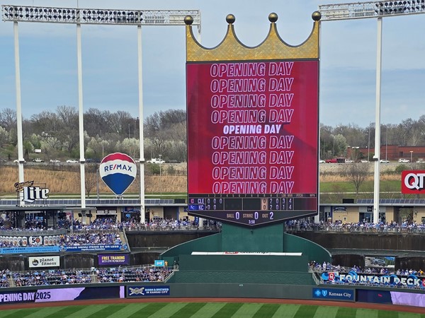 Opening Day at Kauffman Stadium 2025