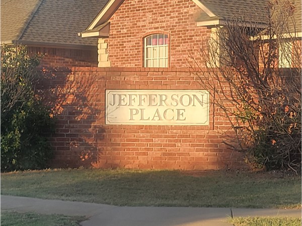 Jefferson Place is at SE 27th St and Eastern Ave in Moore
