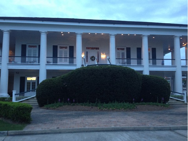 Beautiful view of the Club House at The Country Club of Louisiana