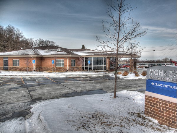 The fabulous new MCH & Health System Fort Calhoun Clinic located on the south end of town