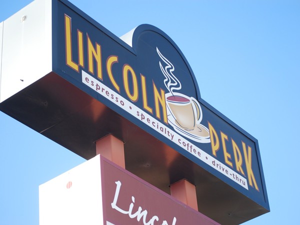 Stop in or drive thru Lincoln Perk for your favorite brew or smoothie.  