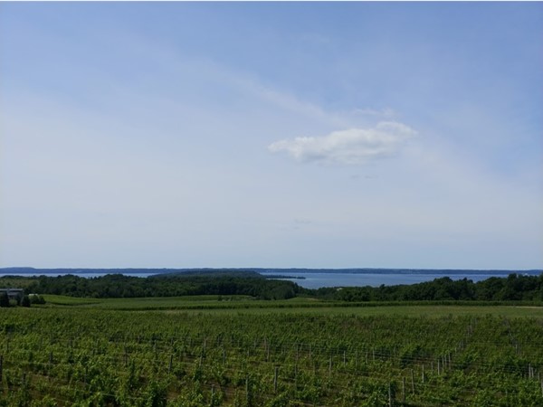 A view of West Bay from Old Mission Peninsula...always a delight