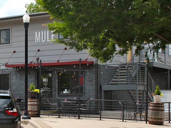 Have you been to The Mule? This locally owned restaurant/bar serves up great food & cold drinks