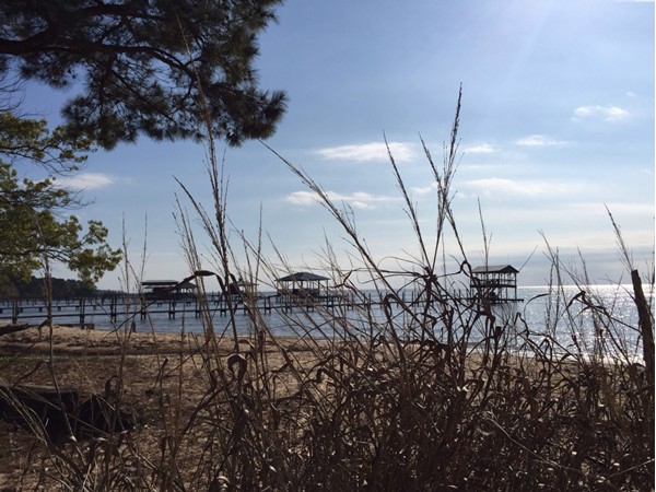 The views of the bay from Fairhope Yacht Club are always satisfying