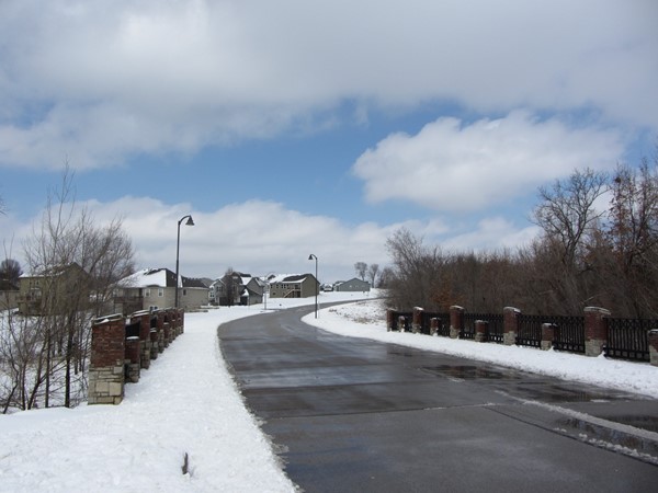 The bridge to Twin Oaks