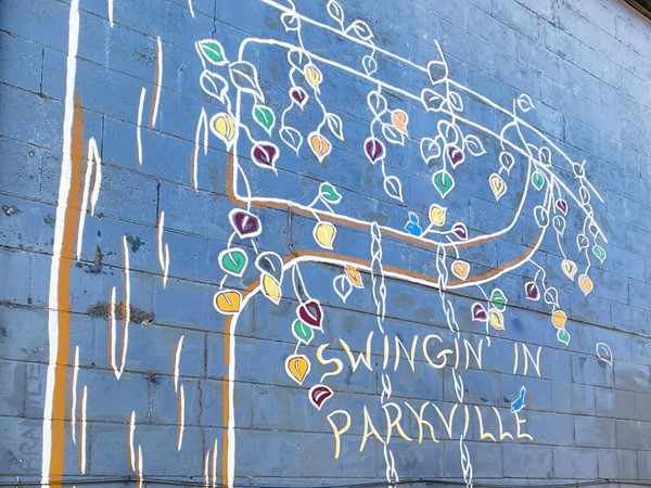 Swingin' In Parkville mural