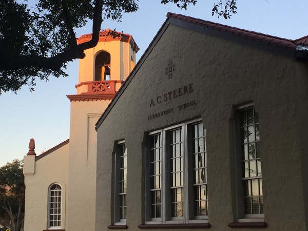 A. C. Steere Elementary School is in the heart of the Broadmoor neighborhood
