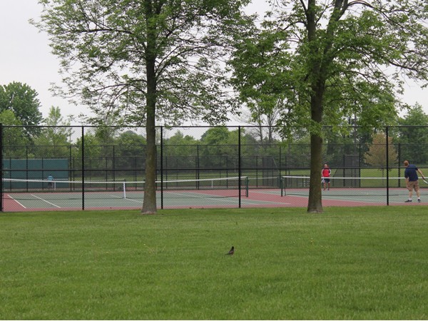 Helder Park...the neighboring community park that also offers tennis courts