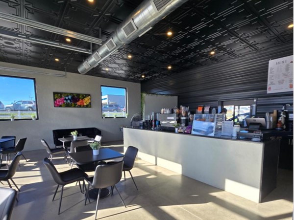 Lux Coffee Co. located in Sedalia offers food, drinks, and more with a drive thru and lobby area