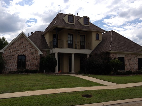One of the beautiful styles of homes in Acadian Trace. Located in north side Monroe