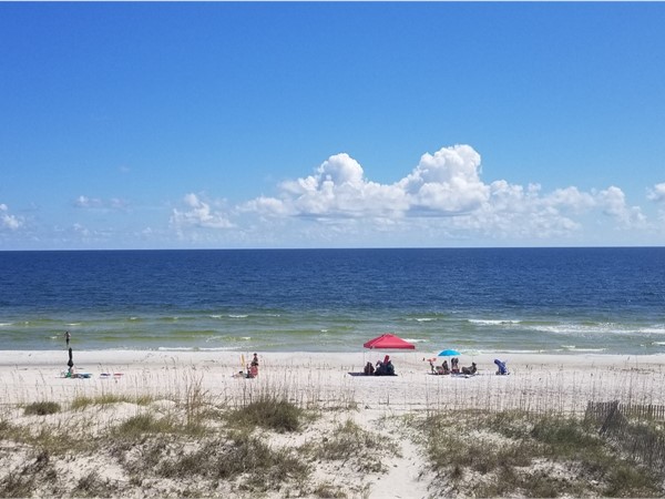 Beautiful view from a private home on West Beach in Gulf Shores  - So relaxing